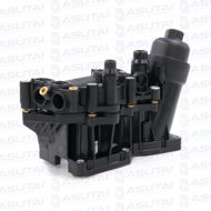 صورة غلاف فلتر زيت المحرك + مبيت منظم الحرارة مع ترموستات لسيارات BMW - 11428507697 - 11428507694